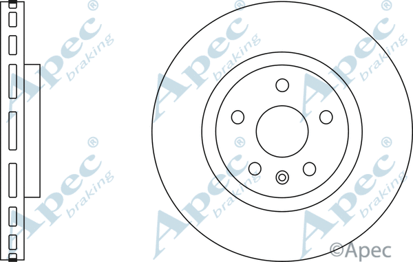 Brake Disc (DSK2701)