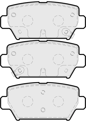 Brake Pad Set, disc brake (PD3926)