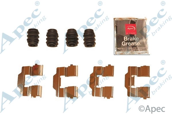 Accessory Kit, disc brake pad (KIT1236)