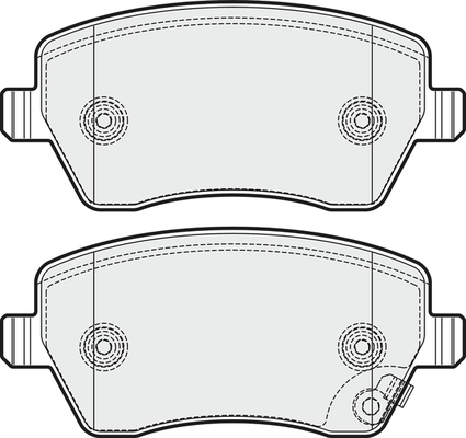 Brake Pad Set, disc brake (PD3135)