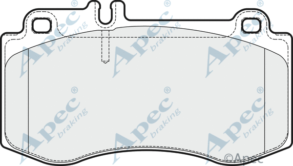 Brake Pad Set, disc brake (PAD1735)
