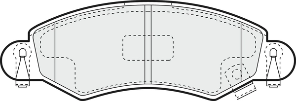 Brake Pad Set, disc brake (PD3306)