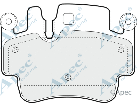 Brake Pad Set, disc brake (PAD1423)