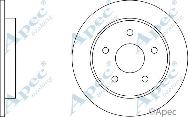 Brake Disc (DSK576)