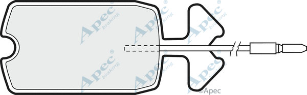 Brake Pad Set, disc brake (PAD344)