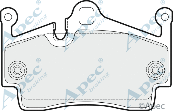 Brake Pad Set, disc brake (PAD1498)