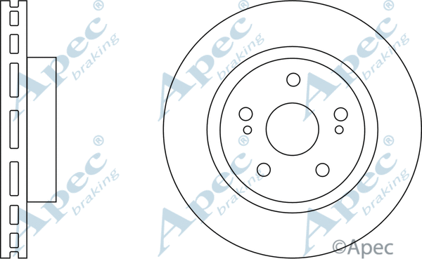 Brake Disc (DSK2606)