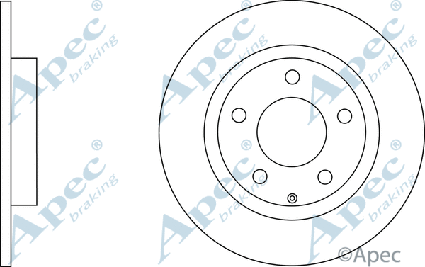 Brake Disc (DSK3041)