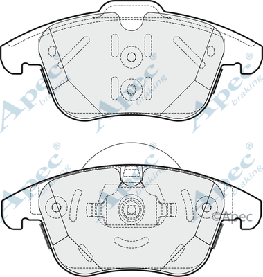 Brake Pad Set, disc brake (PAD1878)