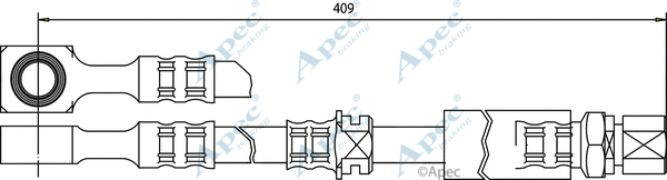Brake Hose (HOS3115)