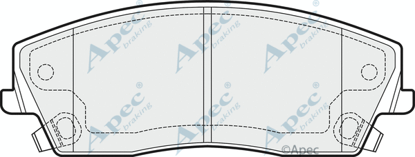 Brake Pad Set, disc brake (PAD1489)