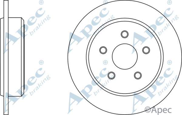 Brake Disc (DSK2562)