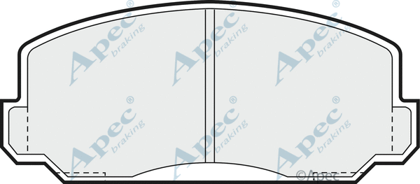 Brake Pad Set, disc brake (PAD293)