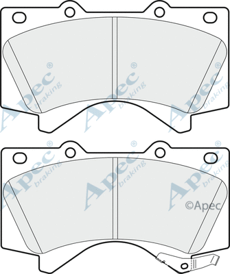 Brake Pad Set, disc brake (PAD1761)