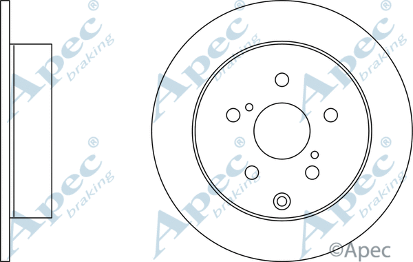 Brake Disc (DSK2523)