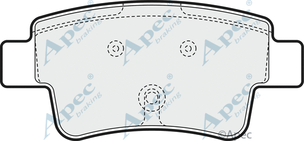 Brake Pad Set, disc brake (PAD1559)