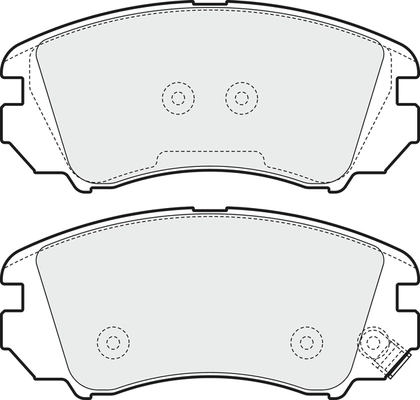 Brake Pad Set, disc brake (PD3572)