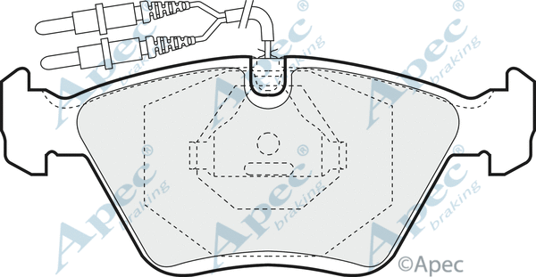 Brake Pad Set, disc brake (PAD779)