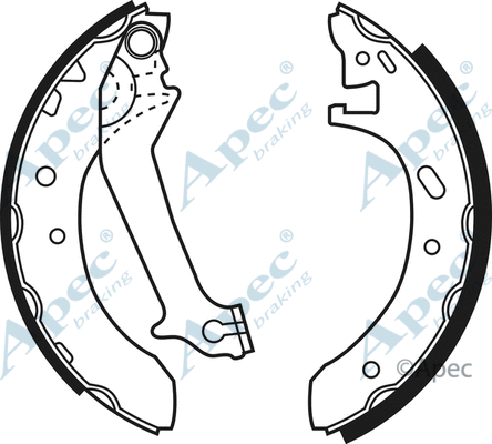 Brake Shoe Set (SHU529)