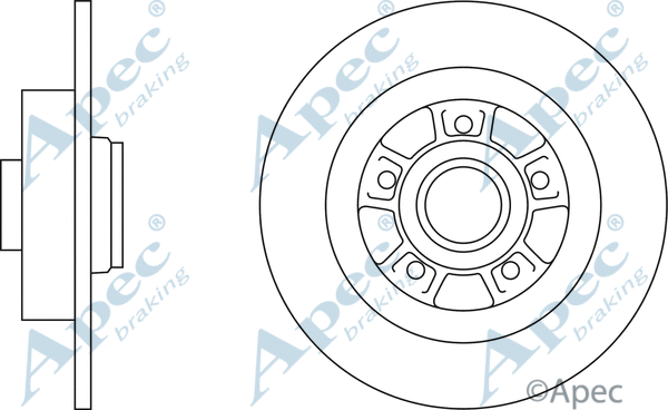 Brake Disc (DSK2234)