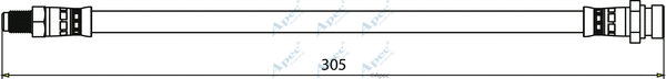 Brake Hose (HOS3912)