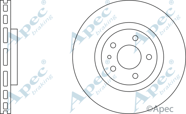 Brake Disc (DSK782)