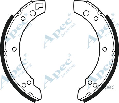 Brake Shoe Set (SHU210)