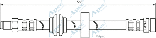 Brake Hose (HOS3479)