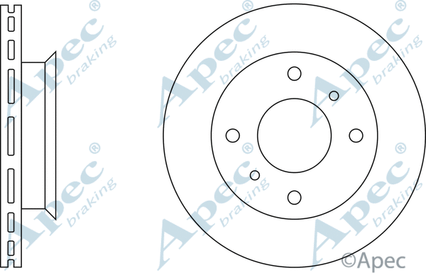 Brake Disc (DSK164)