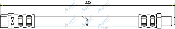 Brake Hose (HOS3161)