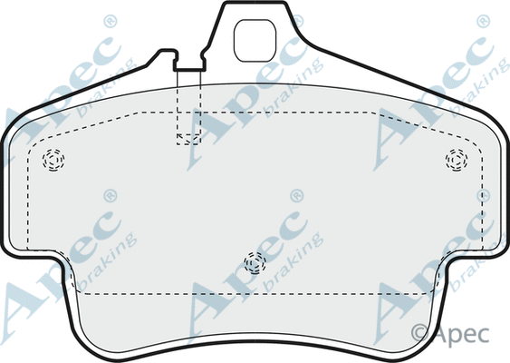 Brake Pad Set, disc brake (PAD1407)