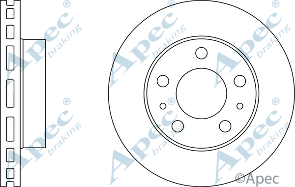 Brake Disc (DSK2482)