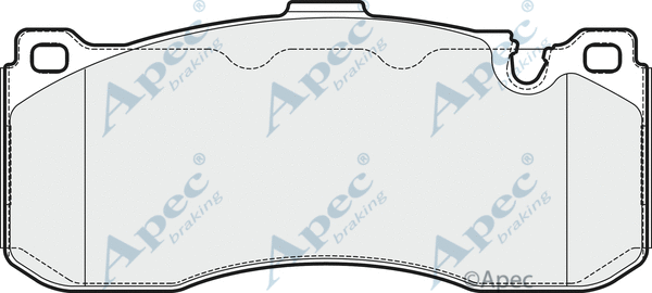 Brake Pad Set, disc brake (PAD1667)
