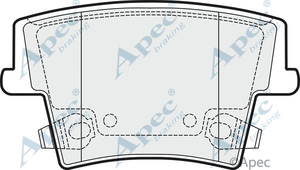 Brake Pad Set, disc brake (PAD1485)