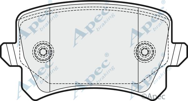 Brake Pad Set, disc brake (PAD1654)