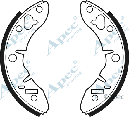 Brake Shoe Set (SHU142)