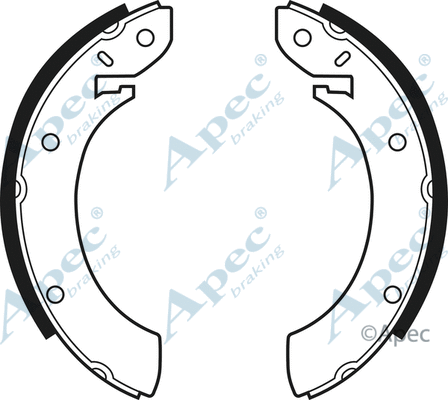 Brake Shoe Set (SHU232)