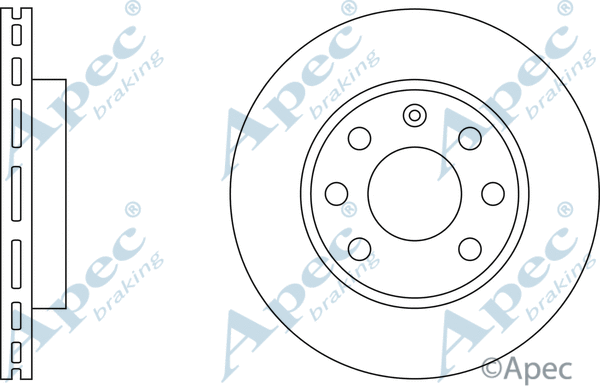 Brake Disc (DSK221)
