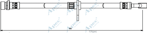 Brake Hose (HOS3861)