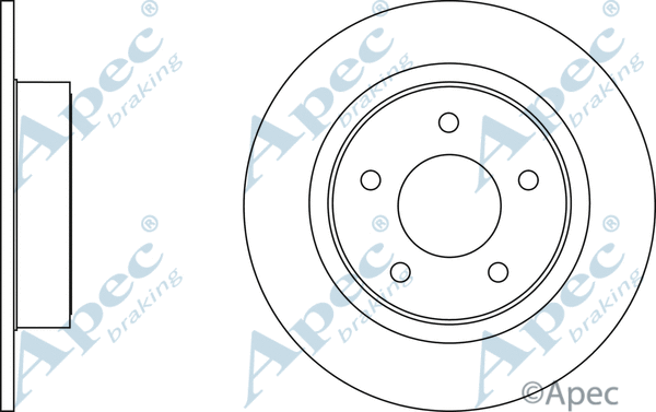Brake Disc (DSK2982)