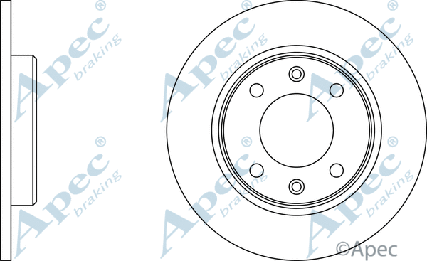 Brake Disc (DSK2081)