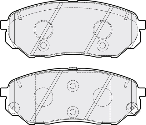 Brake Pad Set, disc brake (PD3774)