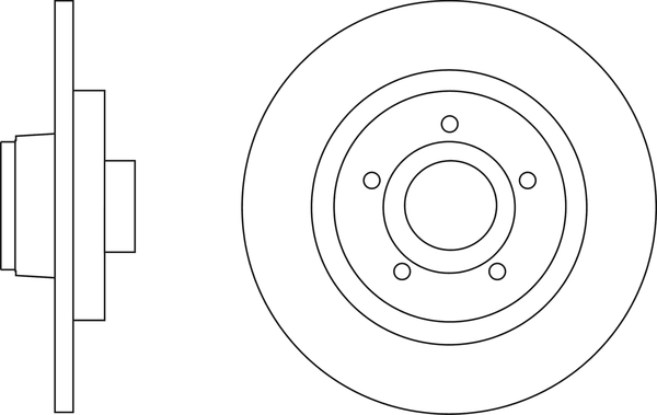 Brake Disc (SDK6610)