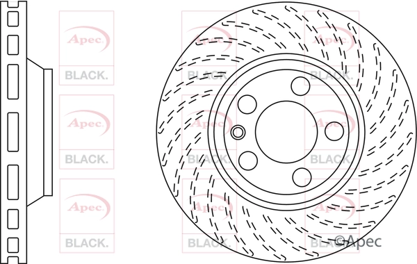 Brake Disc (DSK2311B)
