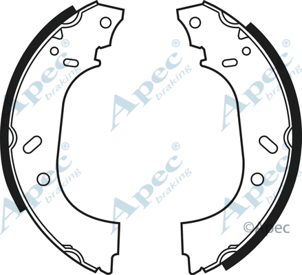 Brake Shoe Set (SHU551)