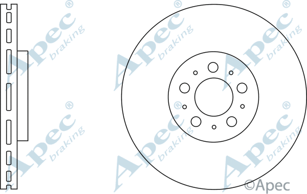 Brake Disc (DSK2736)