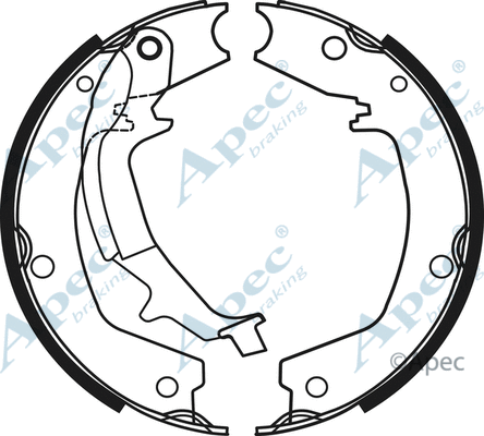 Brake Shoe Set (SHU782)
