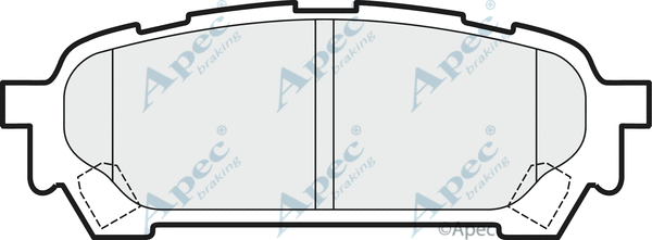 Brake Pad Set, disc brake (PAD1512)