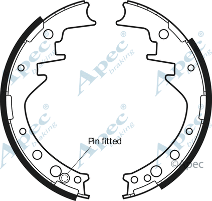 Brake Shoe Set (SHU402)