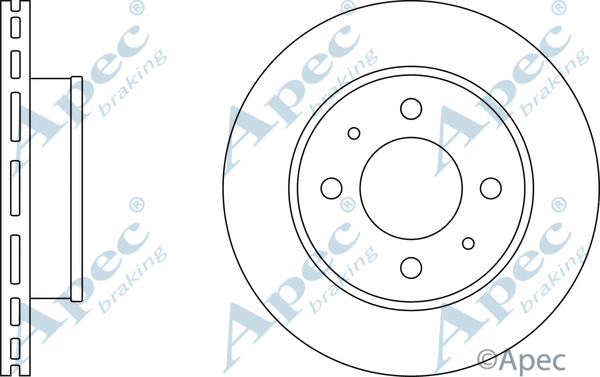 Brake Disc (DSK2389)